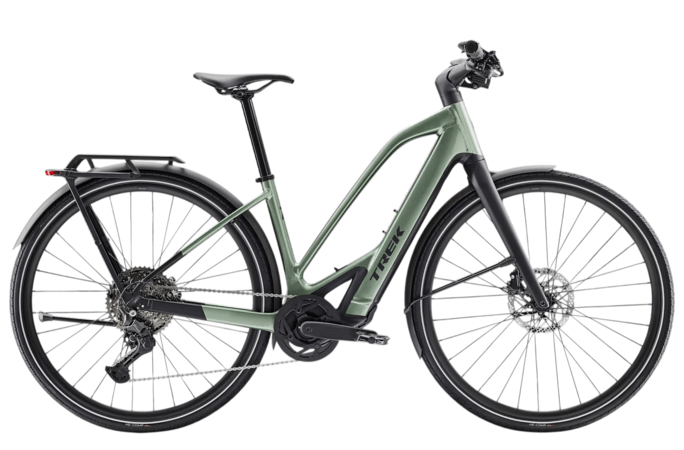 Elektrobicykel Trek FX+ 7 Mid-step Lichen Green Gloss 2026