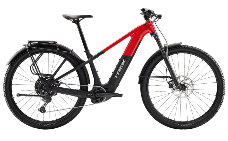 Elektrobicykel Trek Powerfly+ 4 Equipped Gen 5 Gloss Radioactive Red/Matte Dark Star 2026