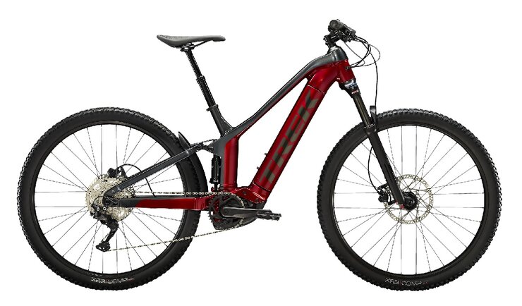 Elektrobicykel Trek Powerfly FS 4 500 Crimson/Lithium Grey 2022