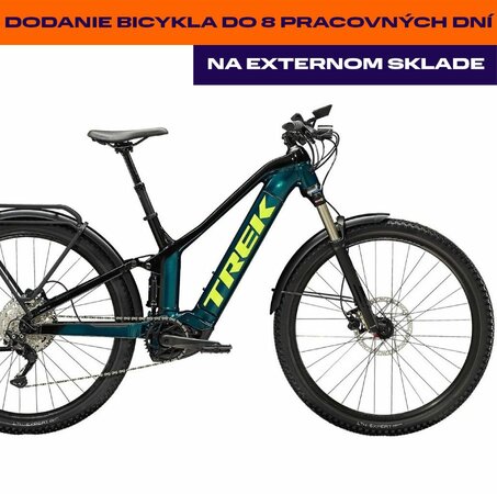 Elektrobicykel Trek Powerfly FS 4 625 Dark Aquatic/ Trek Black E 2023