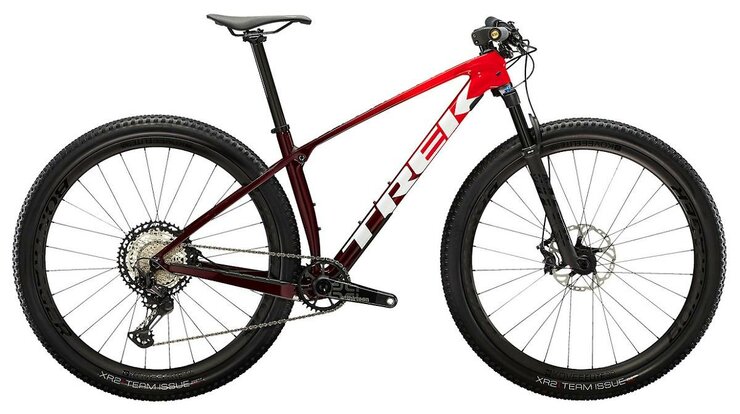 Bicykel Trek Procaliber 9.8 Radioactive Red to Cobra Blood Fade 2022