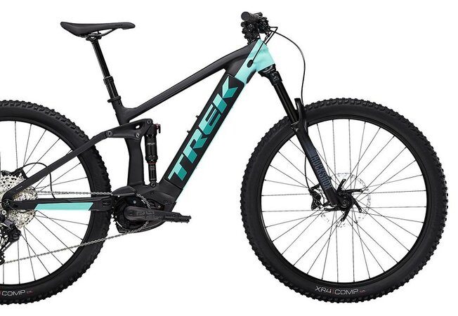 Elektrobicykel Trek Rail 5 500W Matte Trek Black/Miami Green 2022