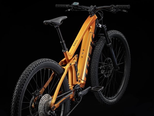 Elektrobicykel Trek Rail 9.5 Factory Orange/Lithium Grey 2022