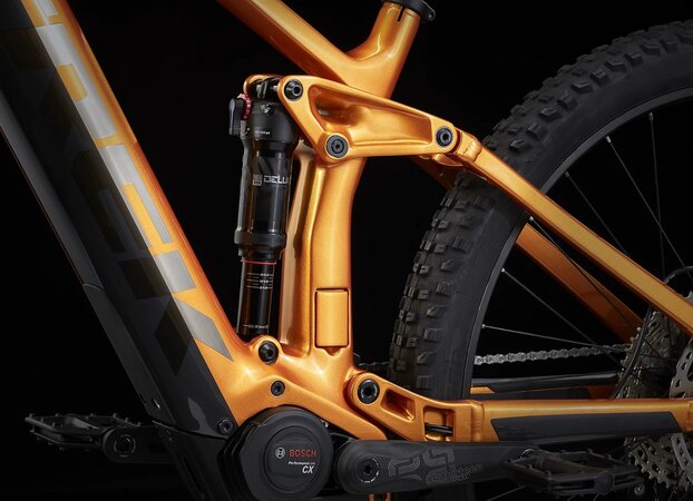 Elektrobicykel Trek Rail 9.5 Factory Orange/Lithium Grey 2022