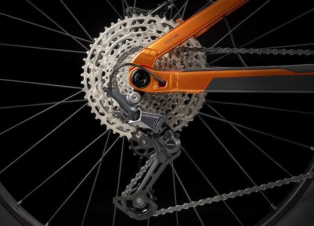 Elektrobicykel Trek Rail 9.5 Factory Orange/Lithium Grey 2022