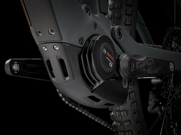 Elektrobicykel Trek Rail 9.8 XT Solid Charcoal to Root Beer Ano Decal 2021