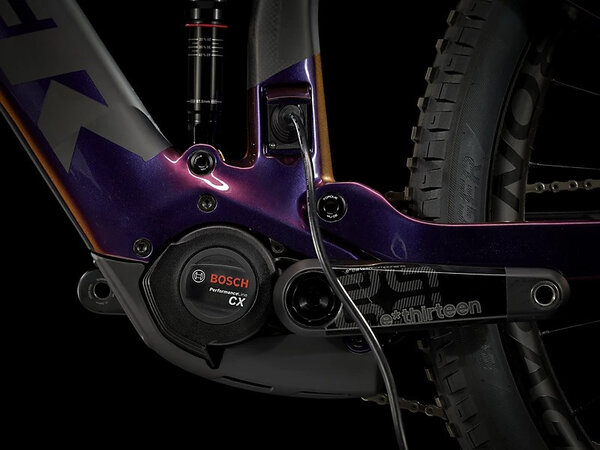 Elektrobicykel Trek Rail 9.9 XTR Gloss Purple Phaze/Matte Raw Carbon 2021