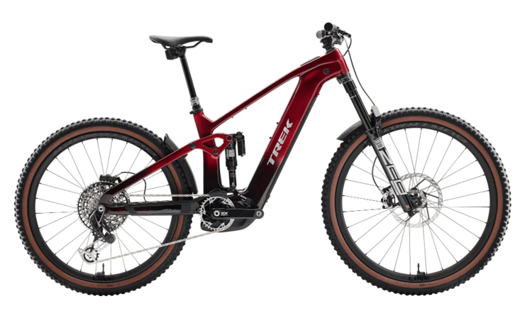 Elektrobicykel Trek Rail+ 9.9 XX AXS T-Type Gen 5 Red Smoke 2025