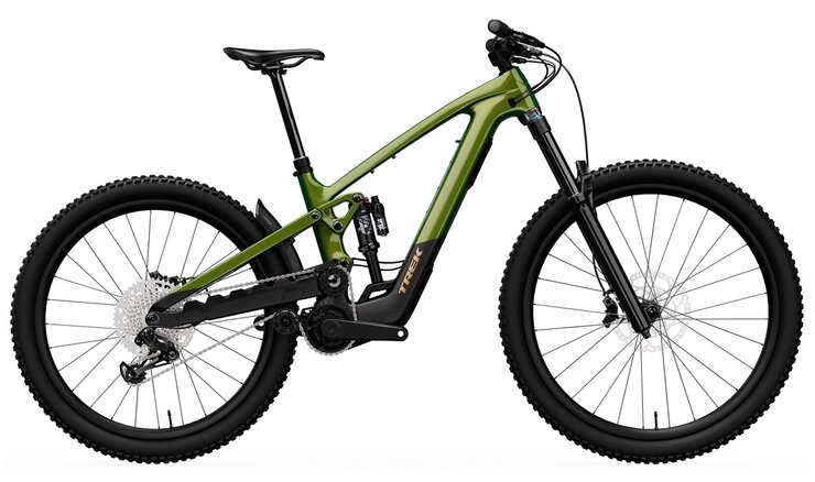 Elektrobicykel Trek Slash+ 9.7 Gloss Chameleon Green/Matte Dark Web 2026