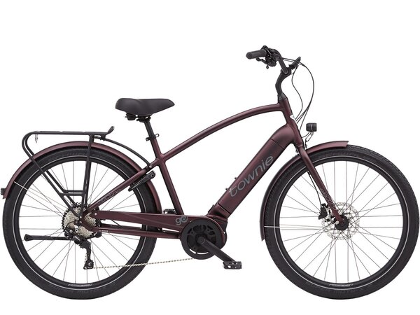Elektrobicykel Electra Townie Path Go! 10D EQ Step-Over Matte Oxblood 2025