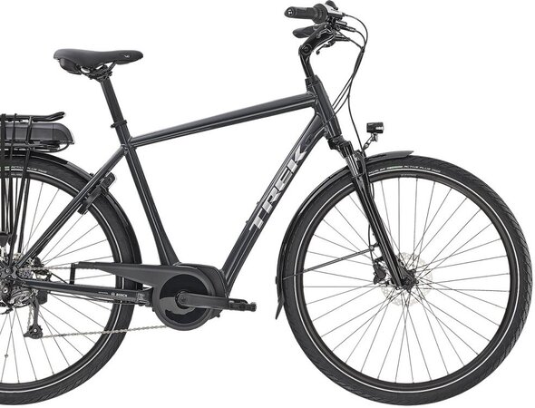 Elektrobicykel Trek Verve+ 1 500Wh Solid Charcoal 2023