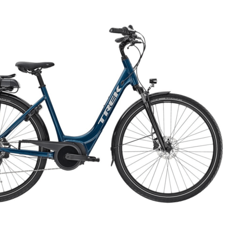 Elektrobicykel Trek Verve+ 1 Lowstep 300Wh Dark Aquatic 2023