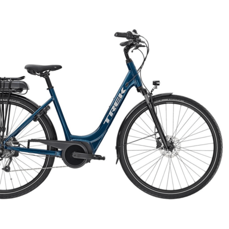 Elektrobicykel Trek Verve+ 1 Lowstep 500Wh Dark Aquatic 2023