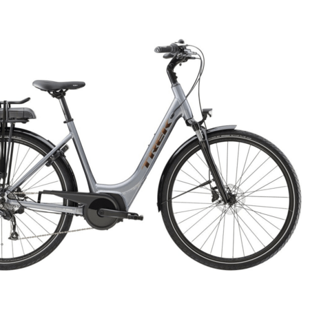 Elektrobicykel Trek Verve+ 1 Lowstep 500Wh Galactic Grey 2023