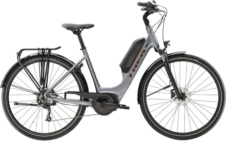 Elektrobicykel Trek Verve+ 1 Lowstep DT 300Wh Galactic Grey 2023