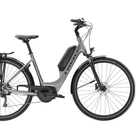 Elektrobicykel Trek Verve+ 1 Lowstep DT 300Wh Galactic Grey 2023