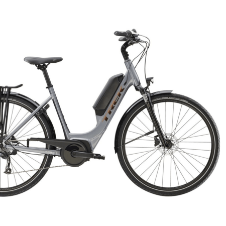 Elektrobicykel Trek Verve+ 1 Lowstep DT 400Wh Galactic Grey 2023