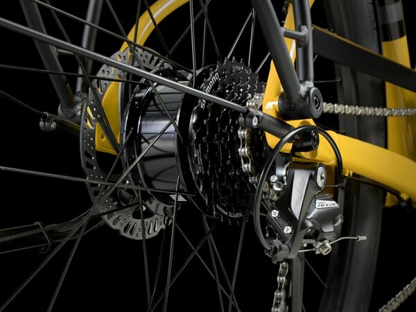 Elektrobicykel Trek Verve+ 1 LT Lowstep Baja Yellow 2025