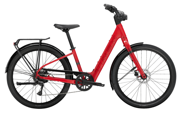 Elektrobicykel Trek Verve+ 1 LT Lowstep Viper Red 2026