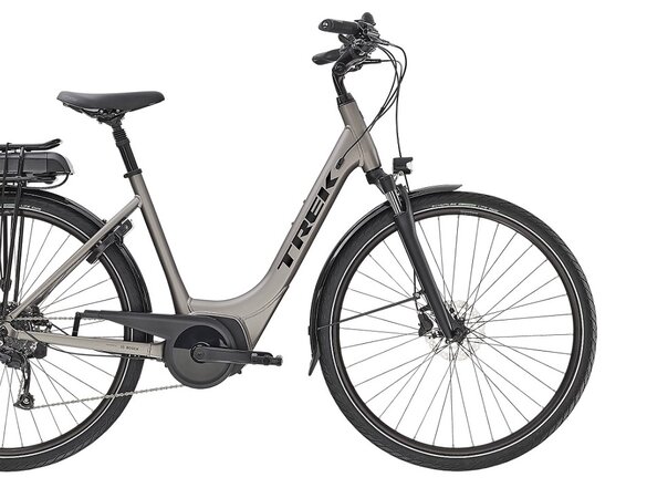Elektrobicykel Trek Verve + 2 Lowstep Matte Gunmetal 2021