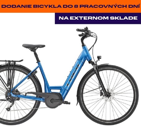 Elektrobicykel Trek Verve+ 3 Lowstep Alpine Blue 2022