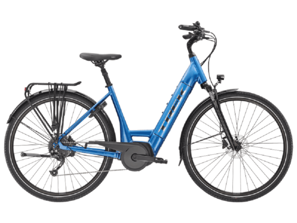Elektrobicykel Trek Verve+ 3 Lowstep Alpine Blue 2022