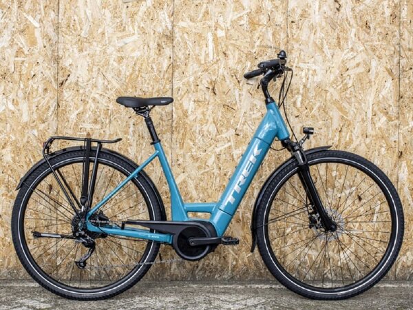 Elektrobicykel Trek Verve+ 3 Lowstep Teal 2022