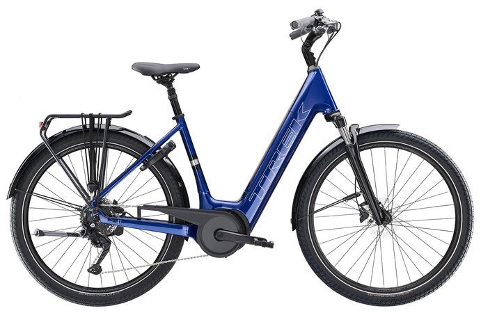 Elektrobicykel Trek Verve+ 3 Lowstep Gen 3 Hex Blue 545Wh 2026