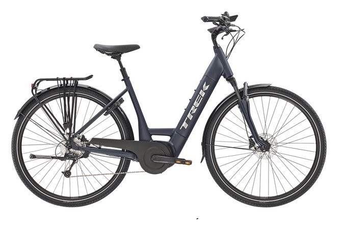 Elektrobicykel Trek Verve+ 4 Lowstep Matte Nautical Navy 2021