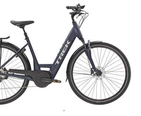 Elektrobicykel Trek Verve+ 4 Lowstep Matte Nautical Navy 2021