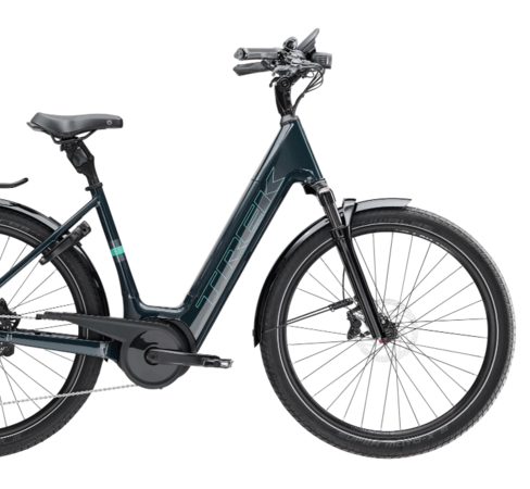 Elektrobicykel Trek Verve+ 5 Lowstep Nautical Navy 725Wh 2025