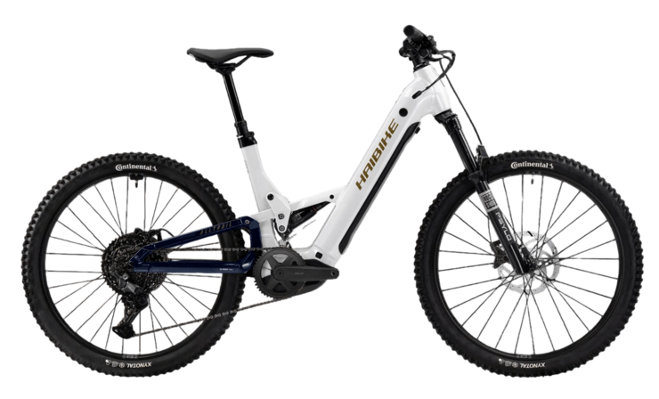 Elektrobicykel Haibike Alltrail 8 White/Blue/Gold 2026