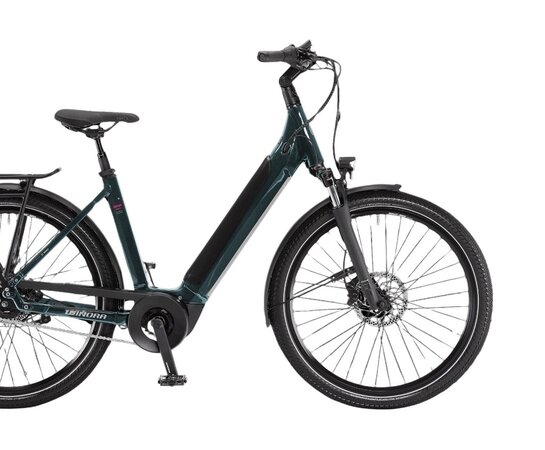 Elektrobicykel Winora Sinus N8 Low Entry Wawe Petrol 2022