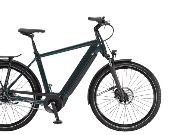 Elektrobicykel Winora Sinus N8f Herren Gent Petrol