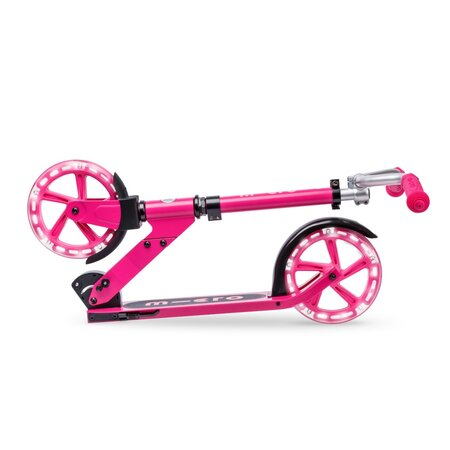 Kolobežka Micro Cruiser LED Berry Red