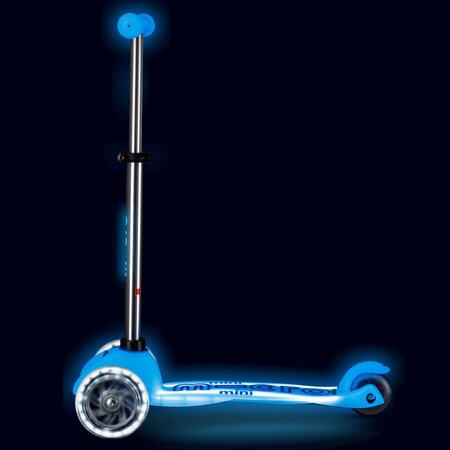 Kolobežka Micro MINI Deluxe Glow LED Plus Blue