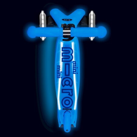 Kolobežka Micro MINI Deluxe Glow LED Plus Blue