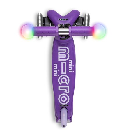 Kolobežka Micro MINI Deluxe Magic LED Purple