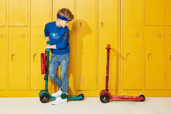 Kolobežka Micro MAXI Deluxe Red