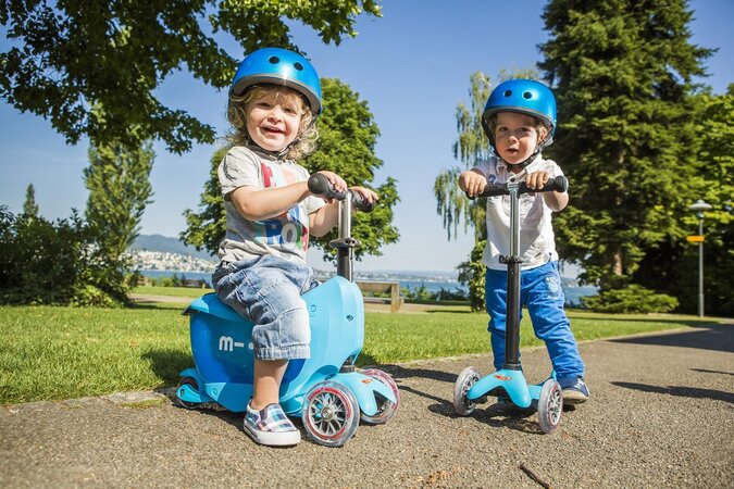 Kolobežka Micro Mini2go Deluxe Blue Kolobežka Micro Mini2go Deluxe Blue