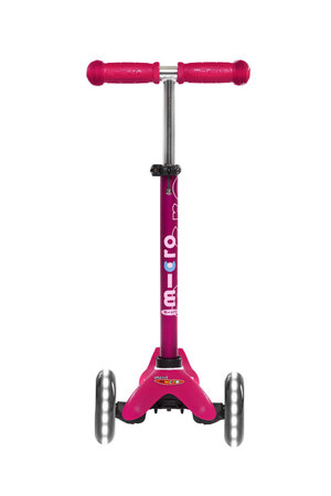 Kolobežka Micro MINI Deluxe Pink LED