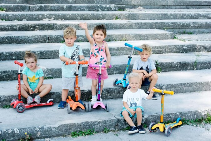 Kolobežka Micro MINI Deluxe Red