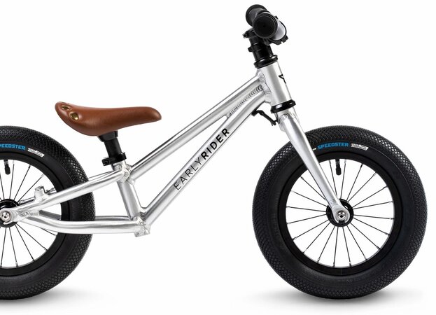 Odrážadlo Early Rider Charger 12 Brushed Aluminium