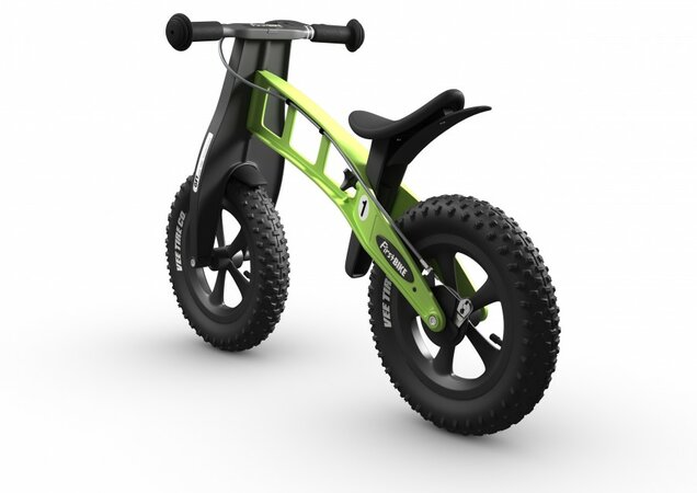 Odrážadlo FirstBIKE Fat Edition Green