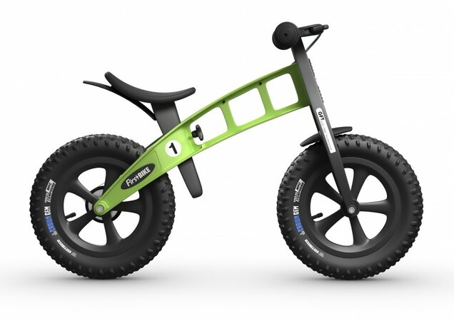 Odrážadlo FirstBIKE Fat Edition Green