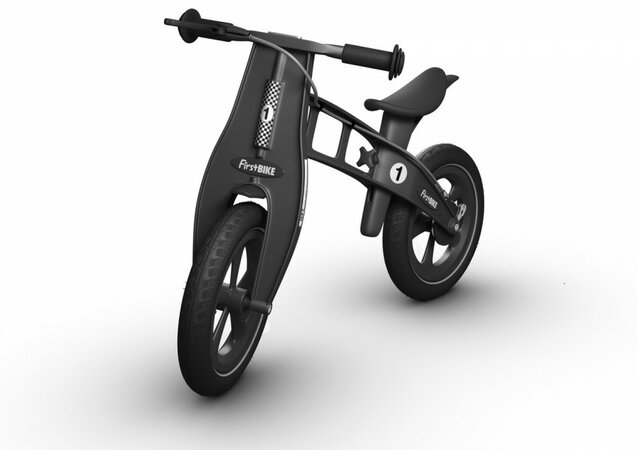 Odrážadlo FirstBIKE Limited Edition Black