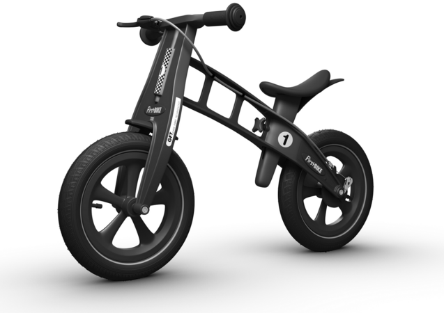 Odrážadlo FirstBIKE Limited Edition Black