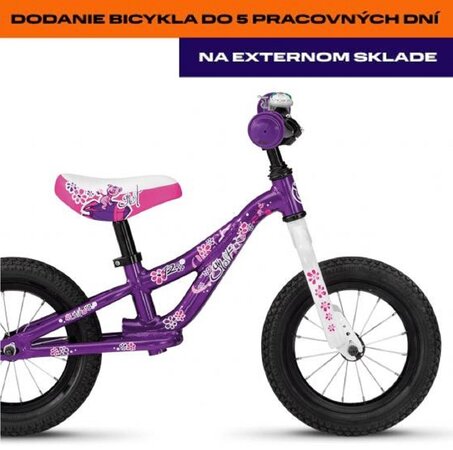 Odrážadlo Ghost Powerkiddy 12 Violet E 2021