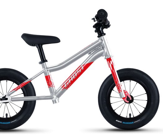 Odrážadlo Ghost Powerkiddy 12 Rainbow Silver/Red Gloss 2022