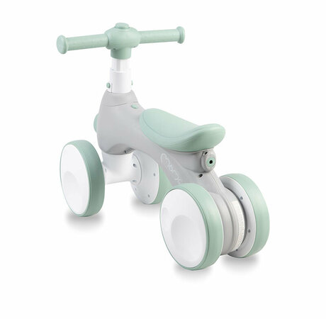 Odrážadlo MoMi Tobis s bublinami Grey